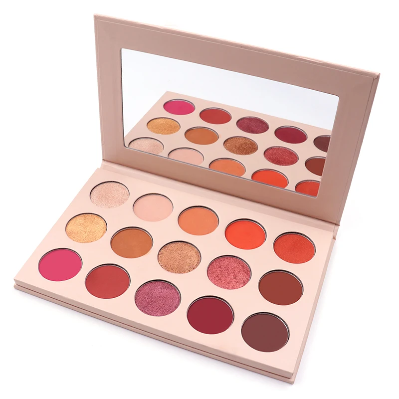 

High quality blendable long-lasting with mirror eye shadow Palette