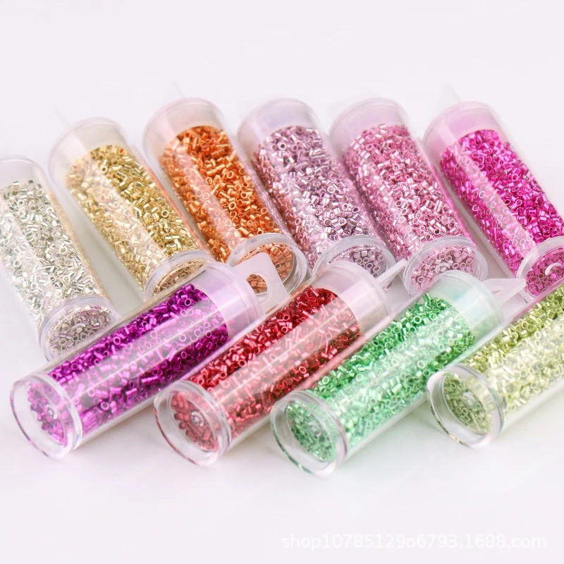 

China factory directly see 11/0 10g /package metallic color seed beads loose beads for diy jewelry making