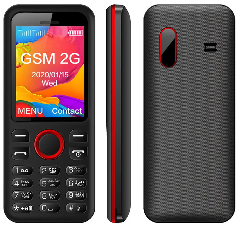 

Hot-sale 1.77 Inch Screen Dual SIM Feature Phone Low Price ECON H1A wholesale mobile phone cheapest phone, Black, blue, red, ,