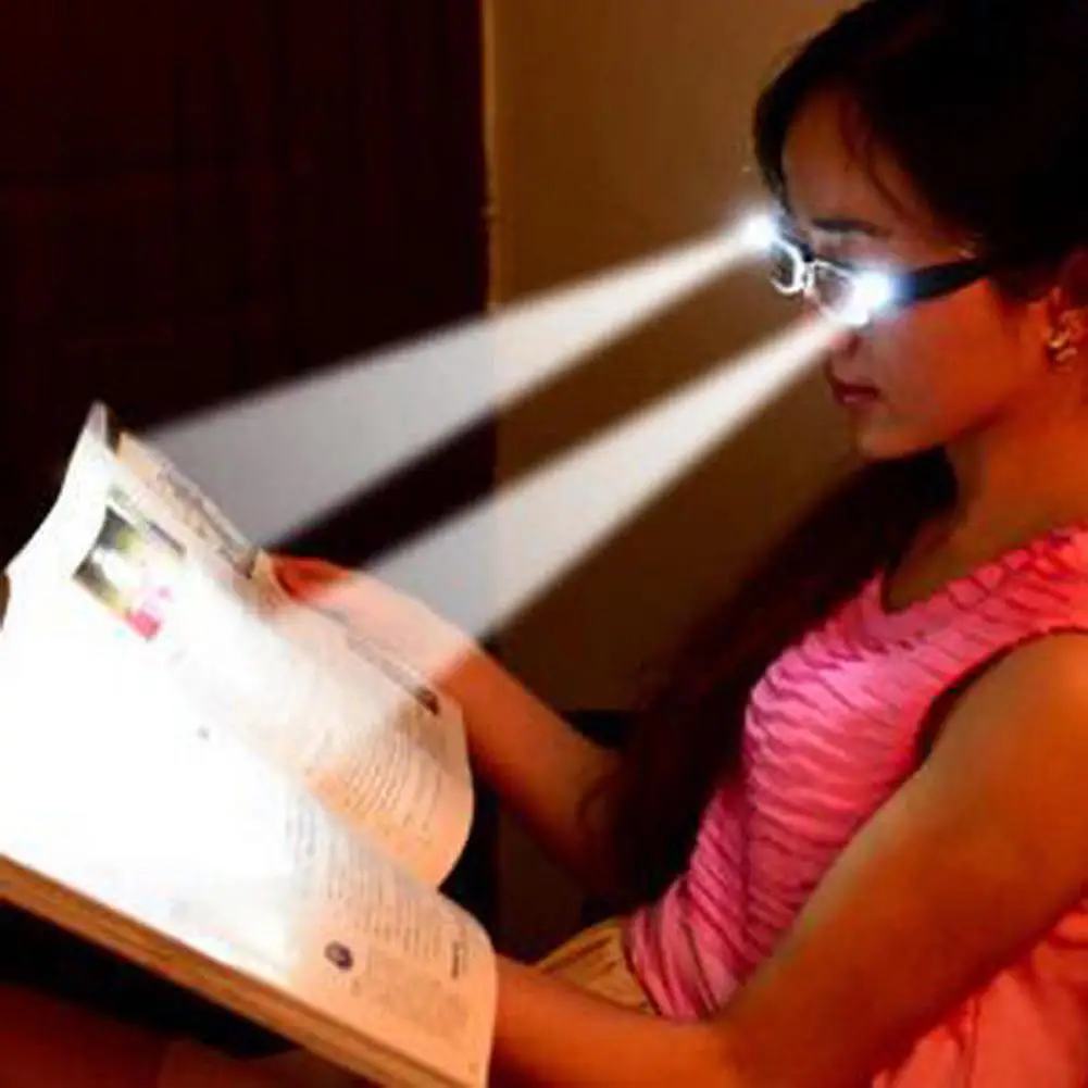 reading glasses that light up