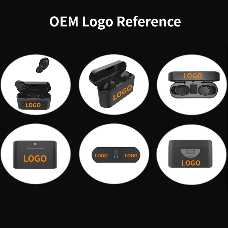 

OEM & ODM Wholesale Earbuds Sports Headset bt earphone In-ear Original Wireless Waterproof Stereo Earphones