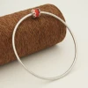 Fashion Jewelry Red Opal Bead Bangle