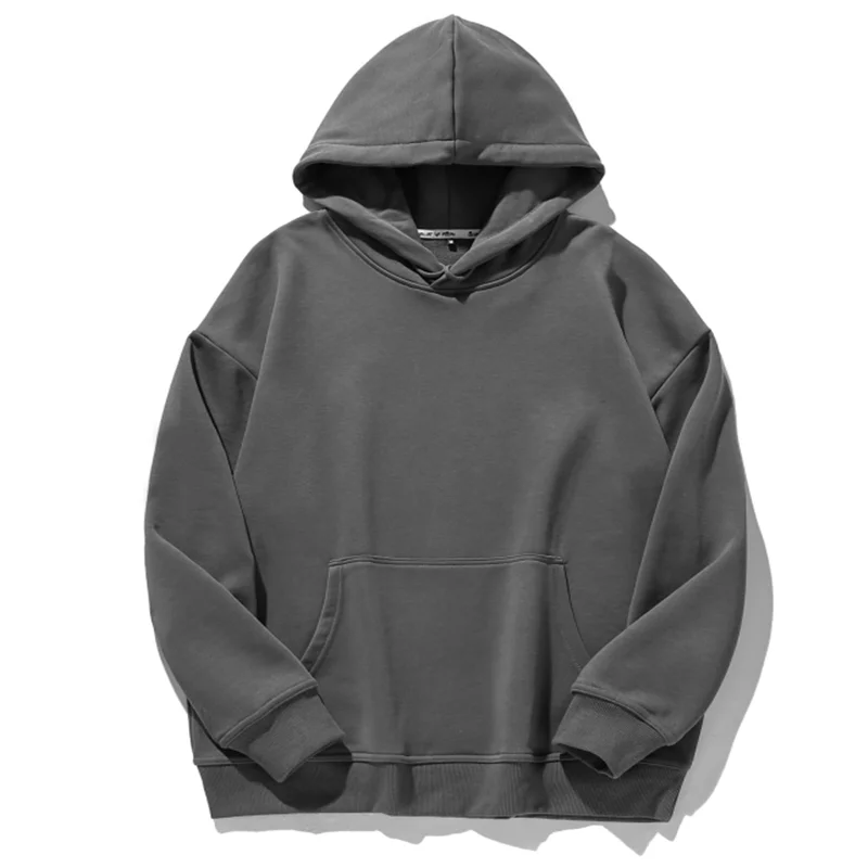 

Custom Women Men Hoodies Adults Spring Autumn Solid High Quality Sweatshirts Cotton Pullover XL 2021 New, Solid color