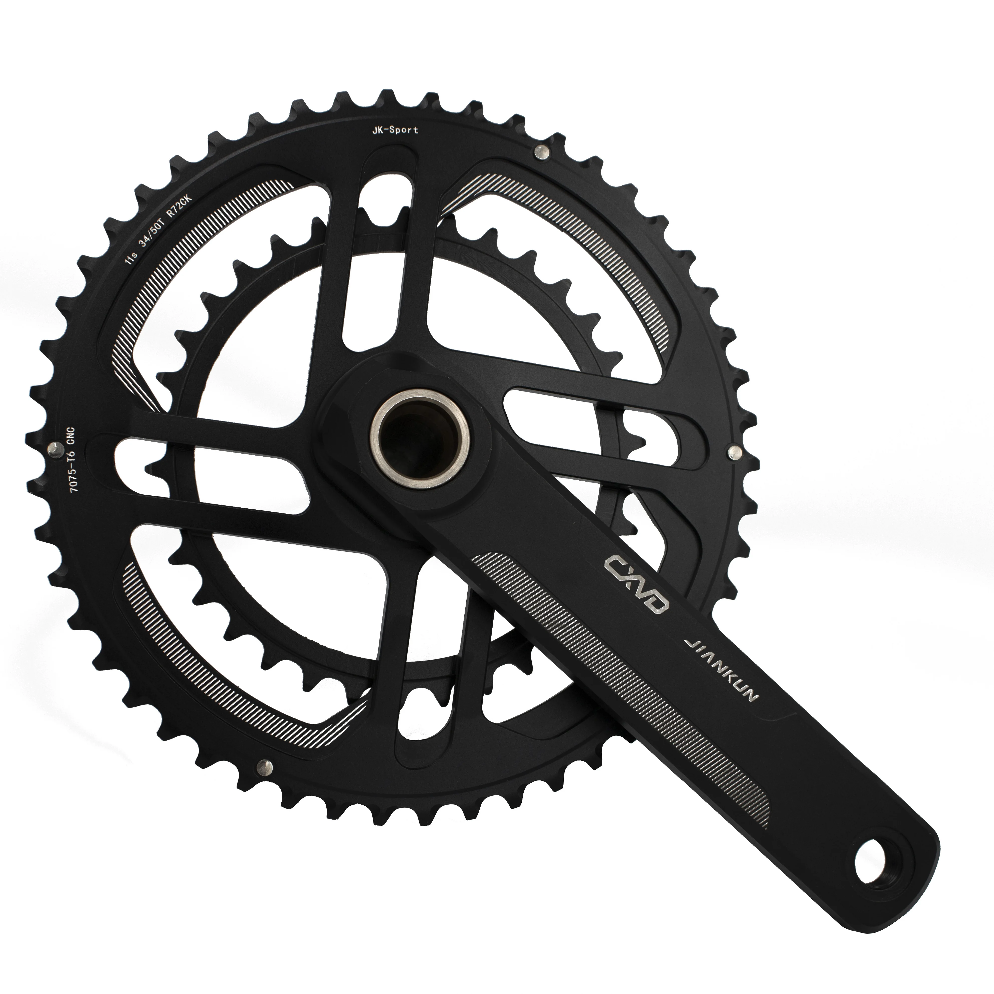 

Safe and Reliable Full CNC Compact One piece 39/53t 165mm 41BCD 11s Road Bicycle Crankset with bb