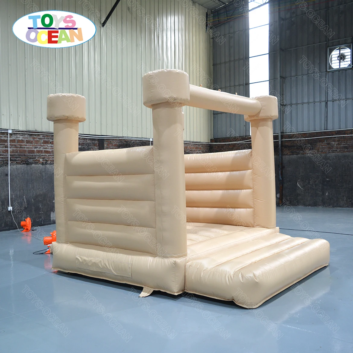 

New design Hot sale Custom 10X10ft Bouncy castle inflatable all white bounce house