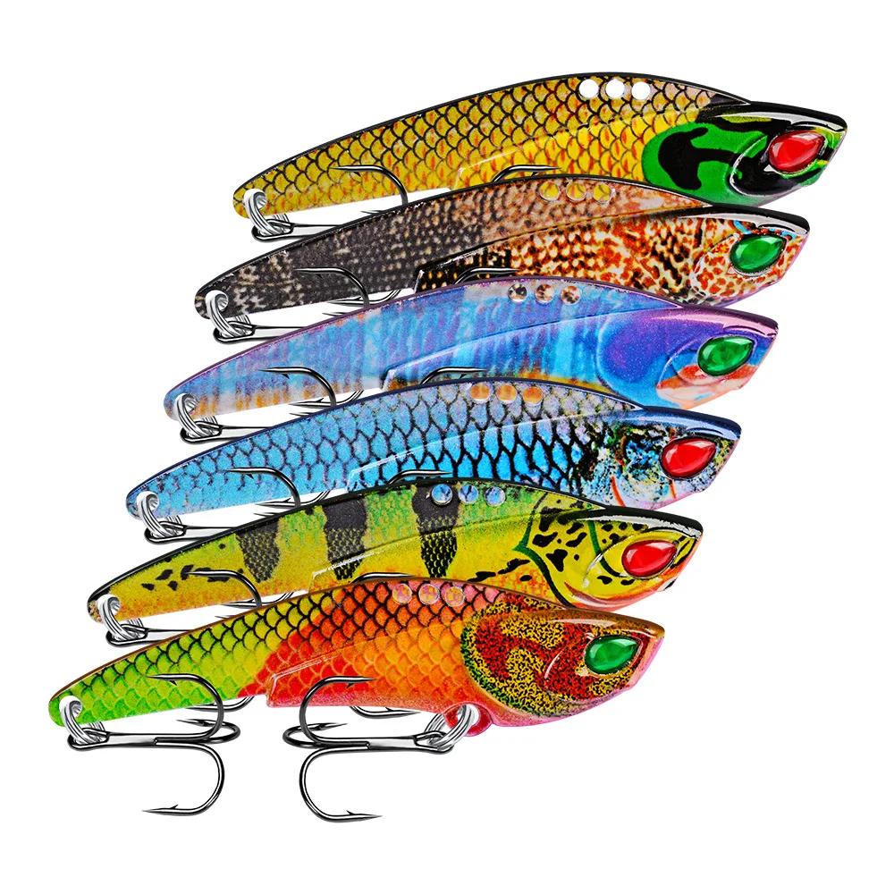 

Bass topwater 12g 17g 22g artificial vib lures fish bait for sea water fishing hard baits best lure, Various colors