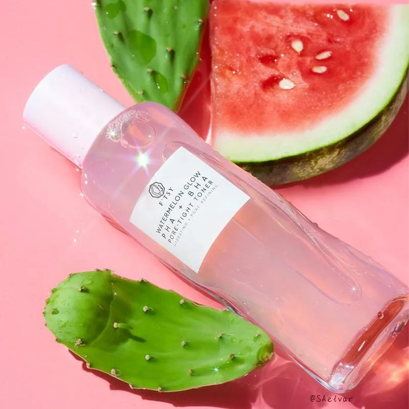 

Hot Sale OEM Best Organic Whitening 100% Organic Natural Rejuvenating Watermelon Facial Face Toner, Customed color