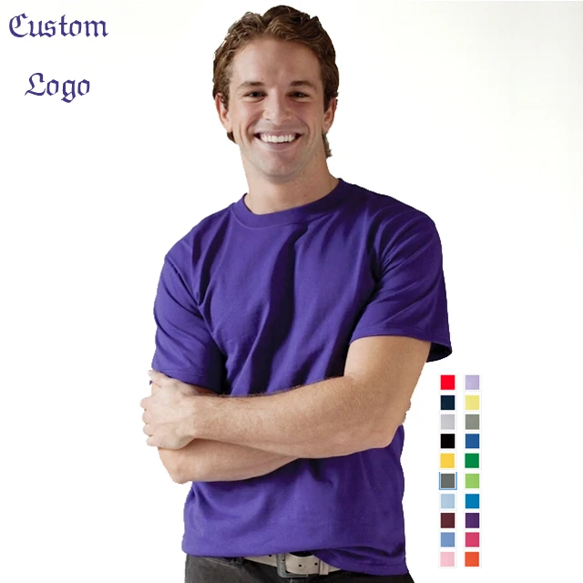 

Wholesale blank plain 100% cotton unisex white crew neck t-shirts men's plus size digital printing custom t-shirt