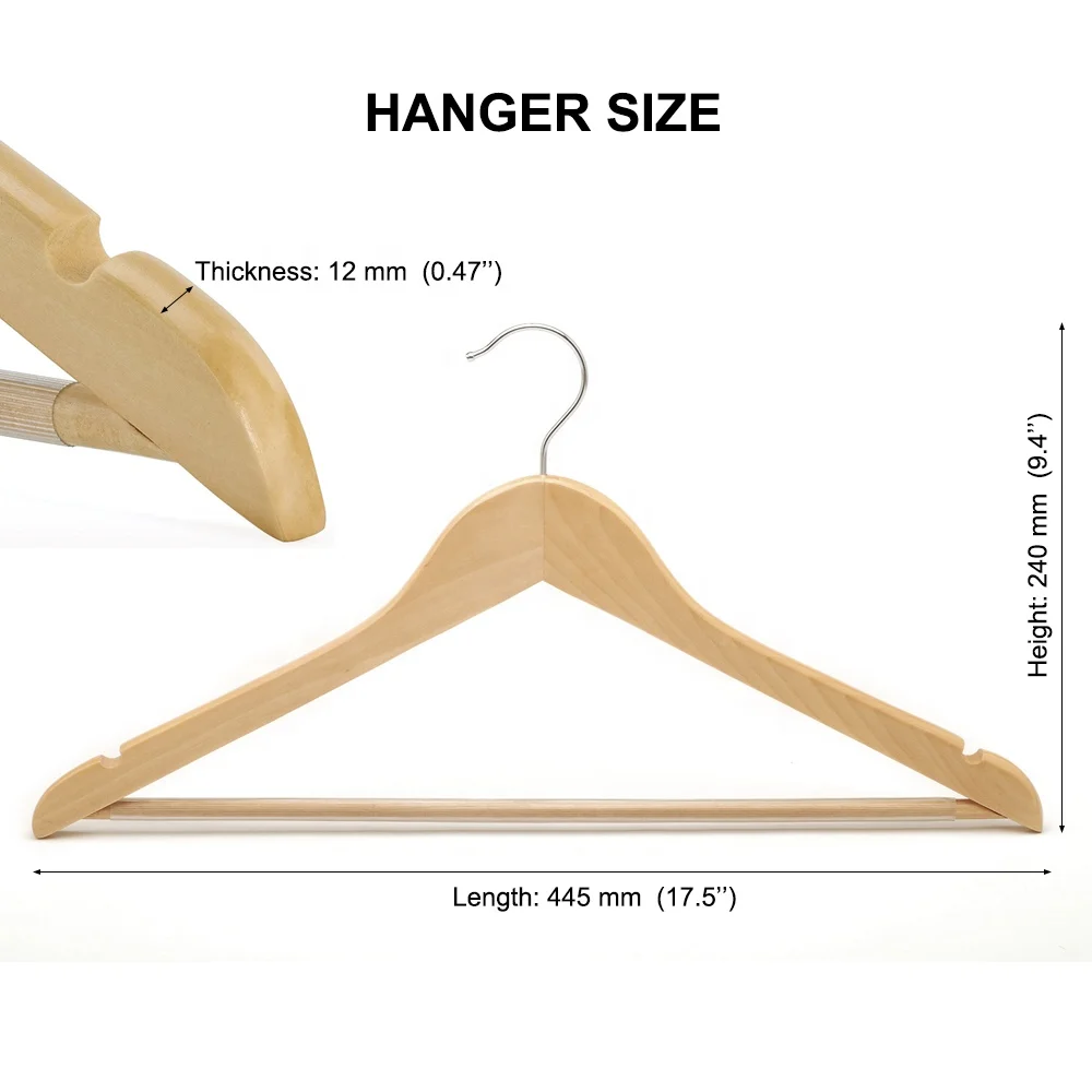 Factory A Grade P66 Wooden Suit Hangers Coat Rack Hanger - Buy Wooden ...