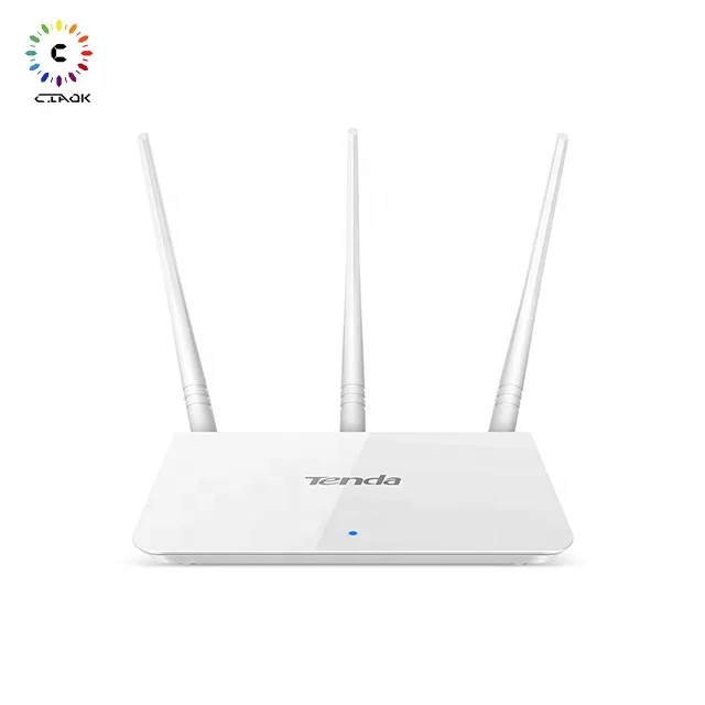 

English Tenda Router F3 Home wireless routers 5dBi External Antenna tenda wifi router 300mbps 2.4GHz