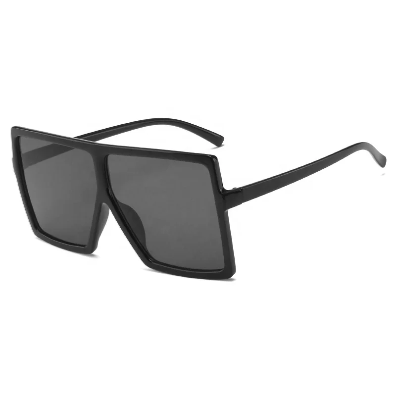 

PC Frame Trendy Fashion Square Oversized Shades Sunglasses 2021 With Women & Men Sun Glasses