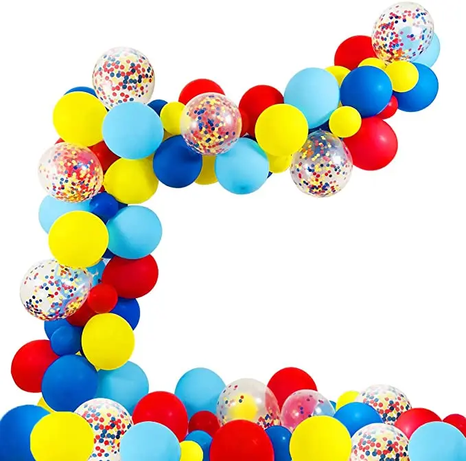 party supplies balloons arch kit - 80 pack latex balloons