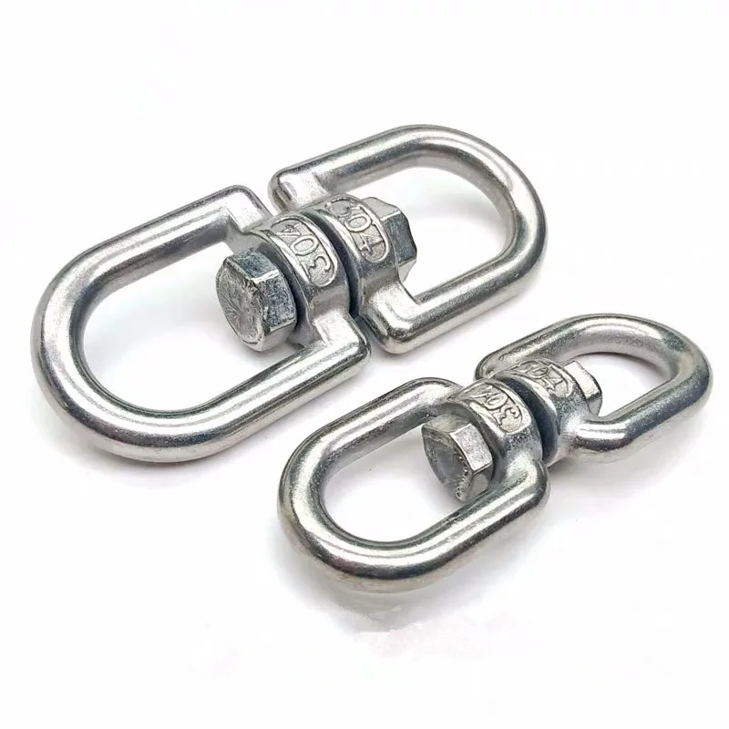 
M8 Stainless Steel Swivel with Double Eye 