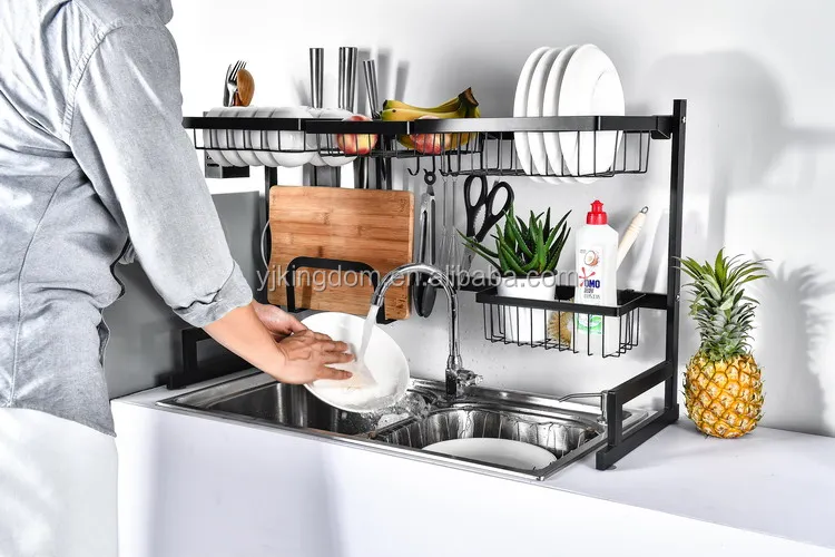over sink dish rack