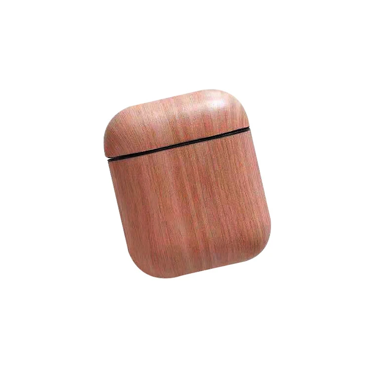 

New Arrival Full Protective Durable Wireless Earphone Charging Natural Wooden Case For Airpods Pro, As per picture