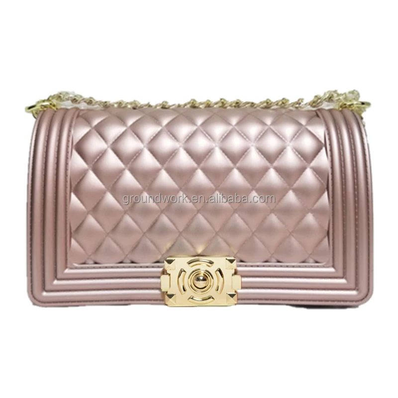 

2021 summer popular women jelly purse matte solid color luxury famous brand jelly handbags female bags customization