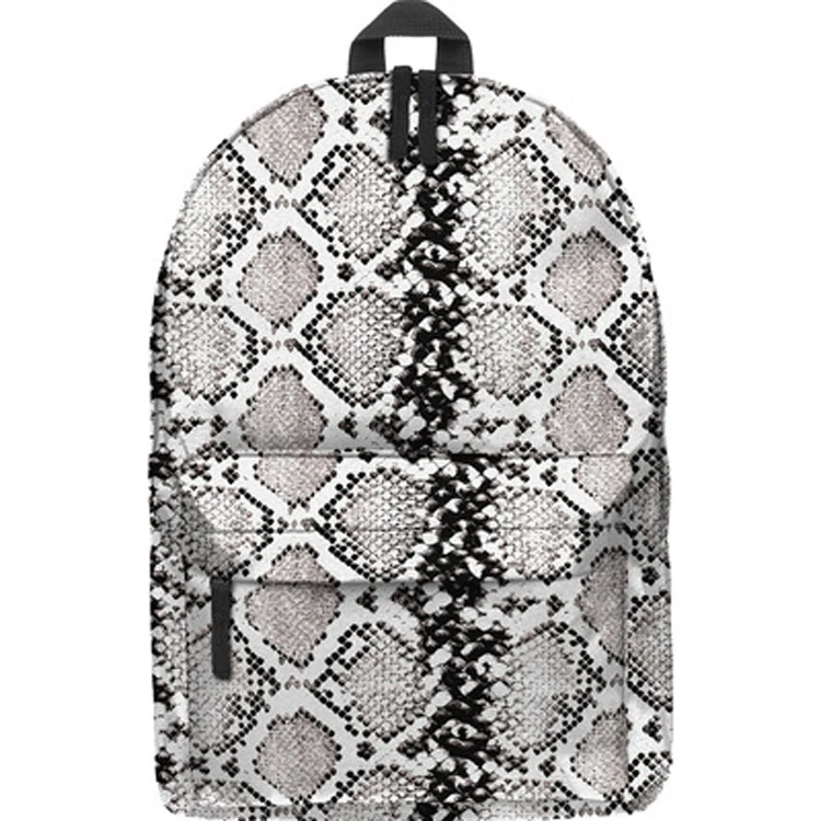 

Hot selling colorful printed snakeskin Print snakeskin print backpacks trendy backpacks, Customized color