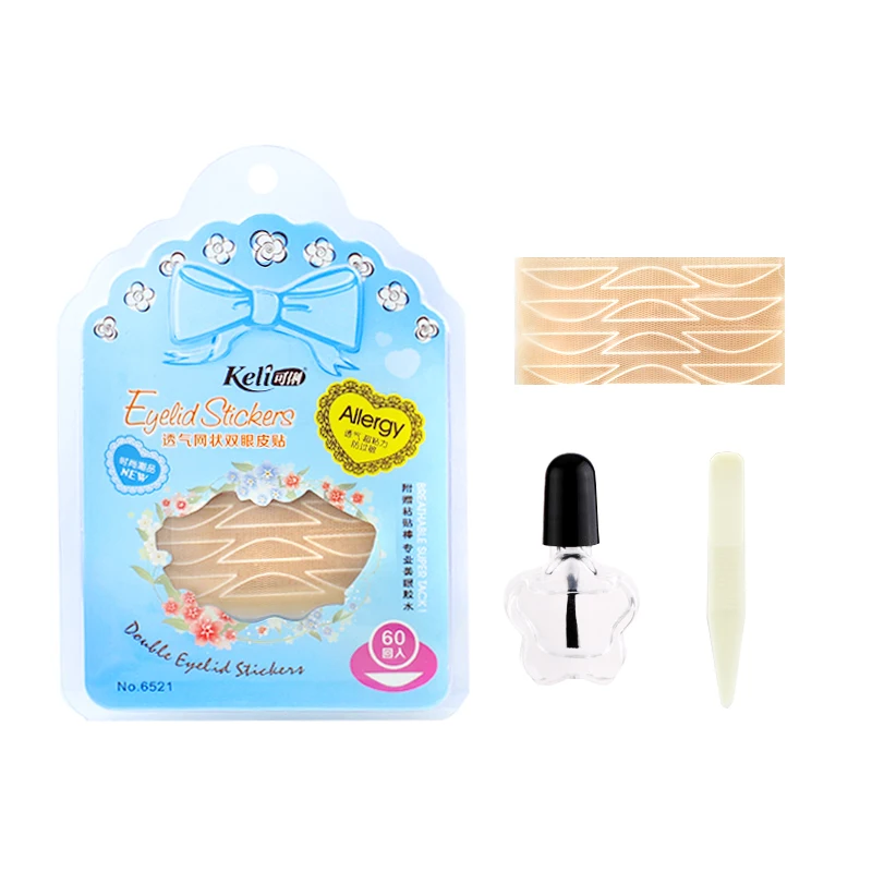 

3pcs in one Beauty Eye Glue about double eyelid stickers and eyelid tape lace