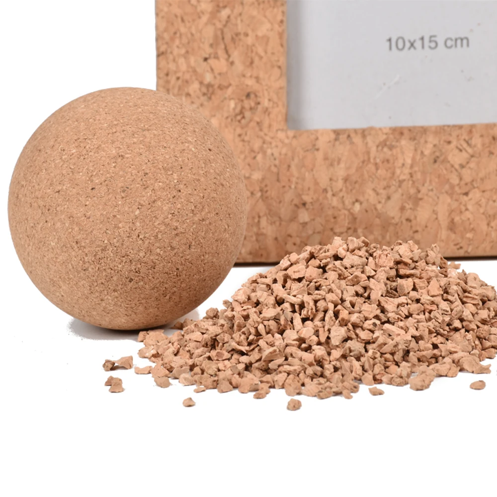 

Portugal imported cork raw materials low carbon environmental protection yoga massage ball, Nature