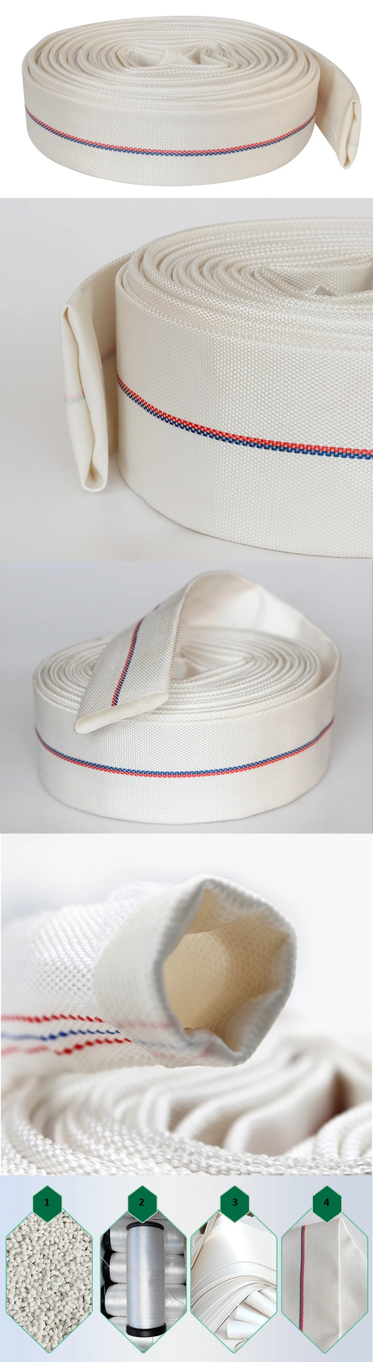 PU Lined Fire Hose for Agriculture Irrigation