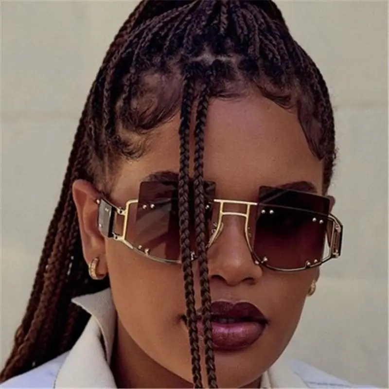 

Hot Trendy Oversized Square Sun Glasses in Stock, 5 colors