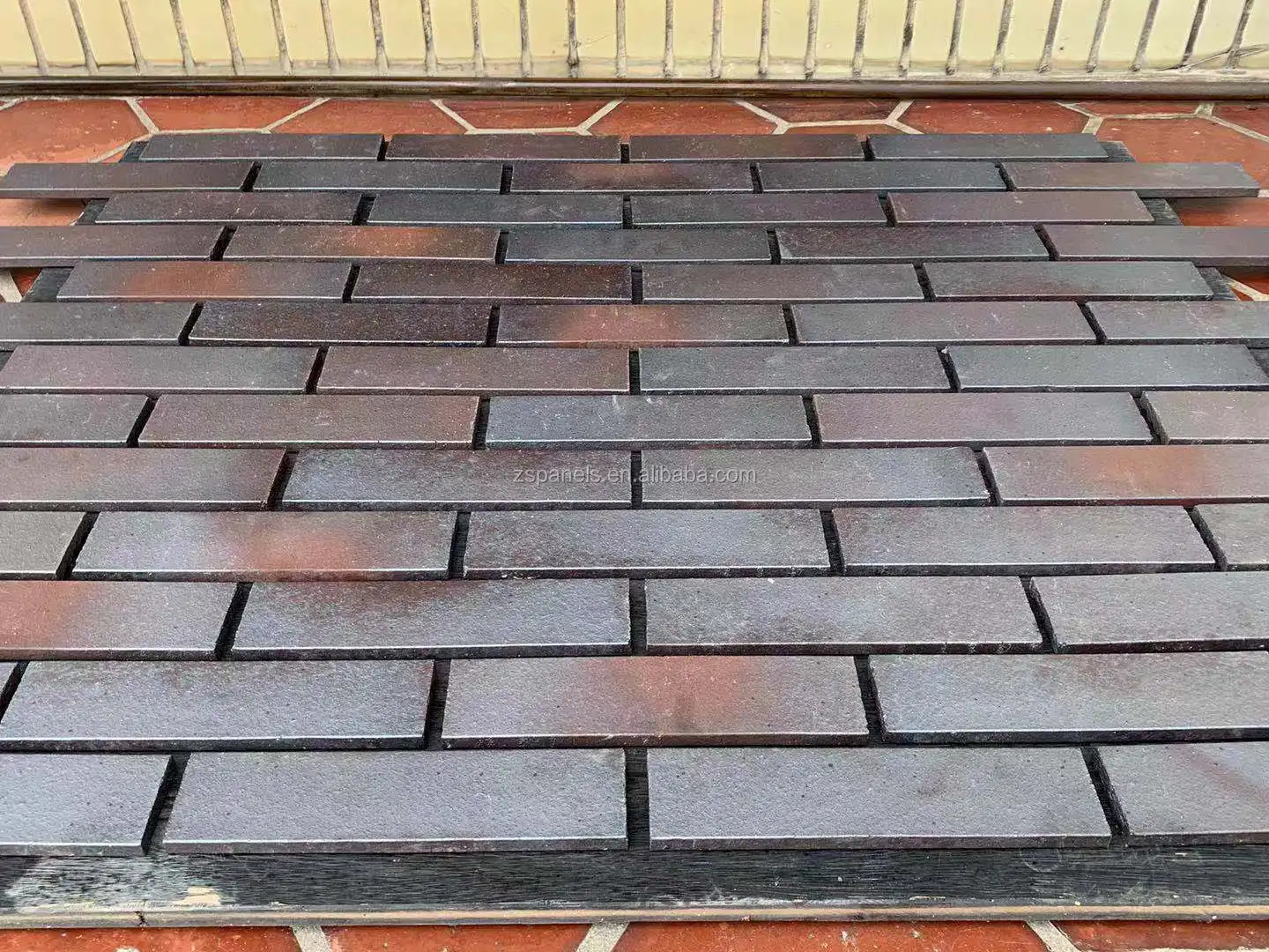 
Cladding facade wall slip bricks in size of 215*65*28mm 