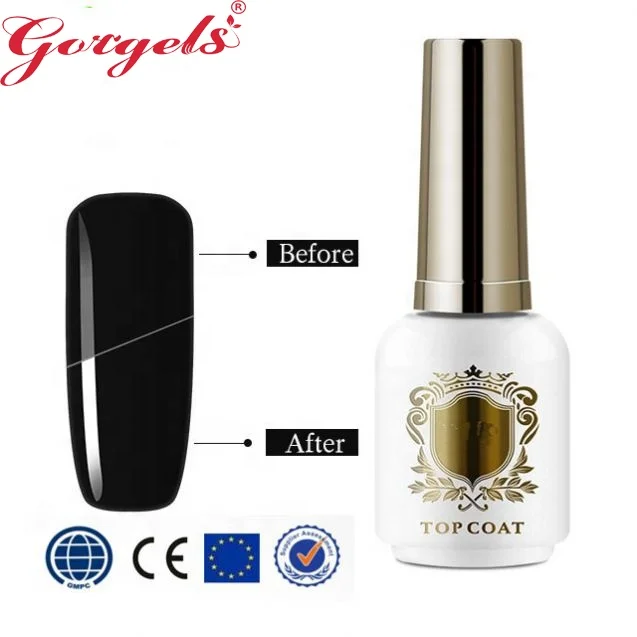 

Long lasting Eco-Friendly 15ml base and top coat Gel Polish