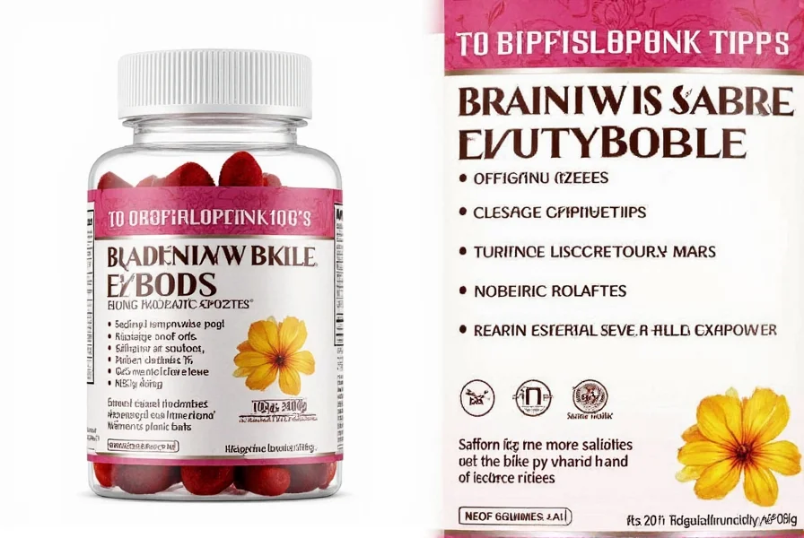 brain booster 30mg pure saffron extract gummies