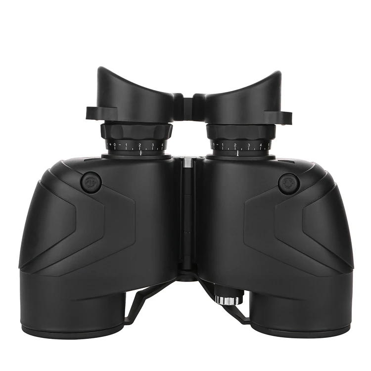 Powerful Binoculars 7x50 Rangefinder And Big Azimuth Compass Telescope