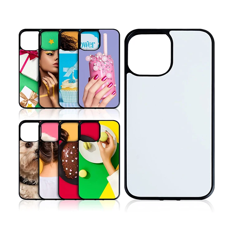 

Tpu Pc 2D Blank Sublimation Printing Cell Mobile Phone Case Back Cover For Iphone 13 12 11 Pro Max X Xs Max Xr, White,black,clear