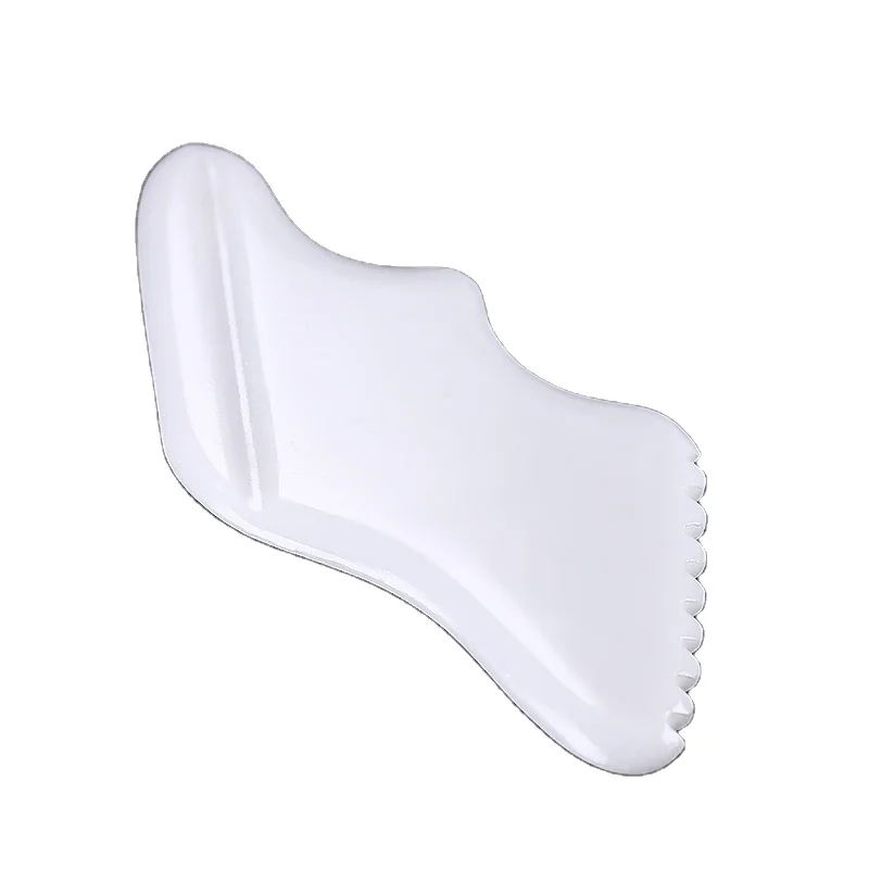 

Advanced Facial Massage White Jade GuaSha Facial anti-aging White Jade GuaSha 100% Natural White Jade GuaSha
