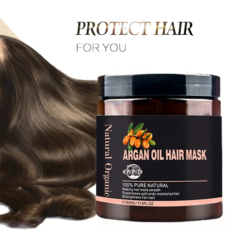 

Argan Oil Hair Mask Repair Damage Hair Cream Private Label Sulfate Free Wholesale Organic Moisturizing Argan Oil hair mask