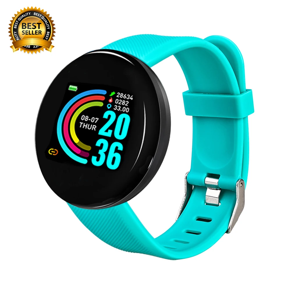 

D18 Bluetooth Smart Watch Men Women Blood Pressure Smartwatch Sport Tracker Pedometer Smart Watches Waterproof Smart Band D18