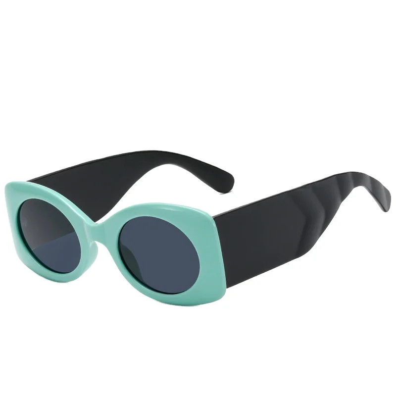 

2021 Fashion Arrival Shades Trendy Small Retro Oval Sun glasses Women Men UV400 Sunglasses