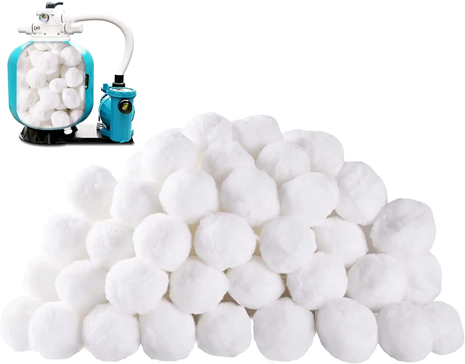 

Accessories Media Filter Balls Polyest Fiber Ball For Swim Pool Water Treatment