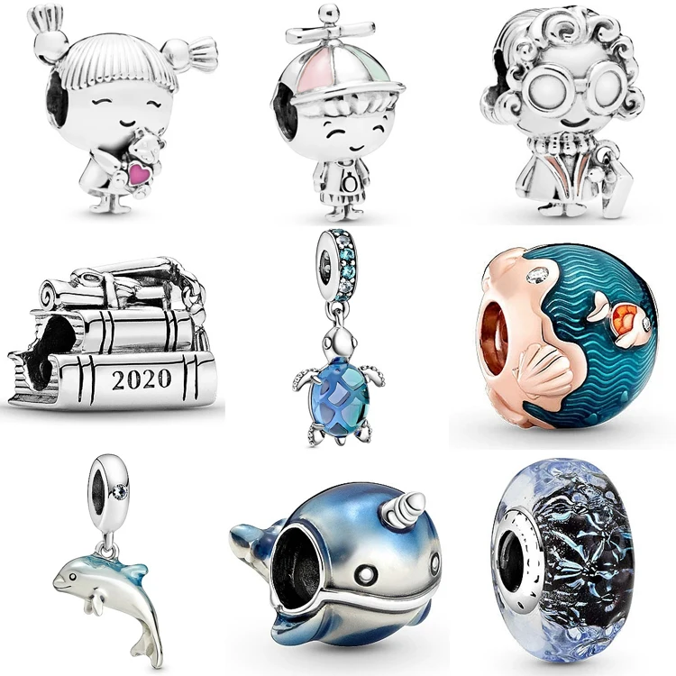 

Factory Price High Quality 925 Sterling Silver DIY Charm Fit for Pandora Bracelets
