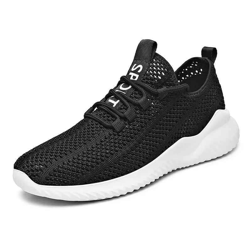 

size39-46 Men's casual shoes Weave Sports Shoes Comfortable Running Shoes Outdoor Athletic men's fashion sneakers