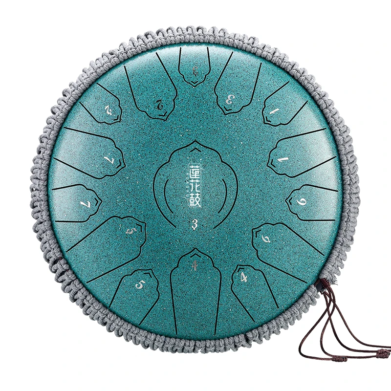 Raysen Steel Tongue Drum FL15-12  13inch 15 Notes D-major Carbon Steel
