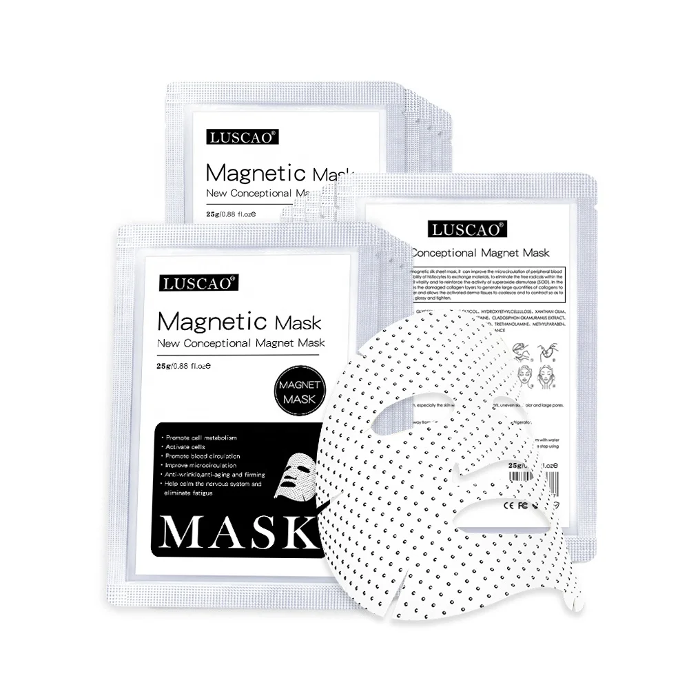 

Private Label Therapy Spa Massage Anti-aging Carbon Magnetic Mask Natural Facial Mask