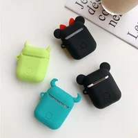 

2019 NEW Arrivals Cute Cartoon airpods Case earphones Silicone Protective Cover Charging Headphones Case For APPLE airpods