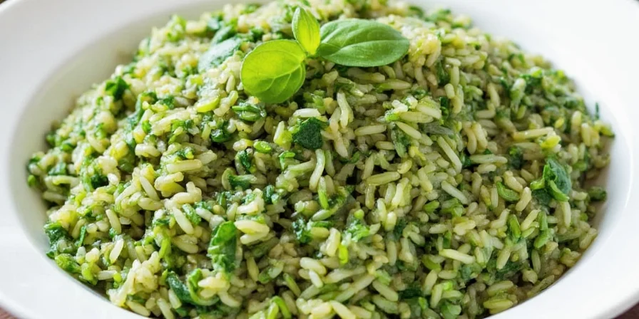 Garam masala spinach pilaf