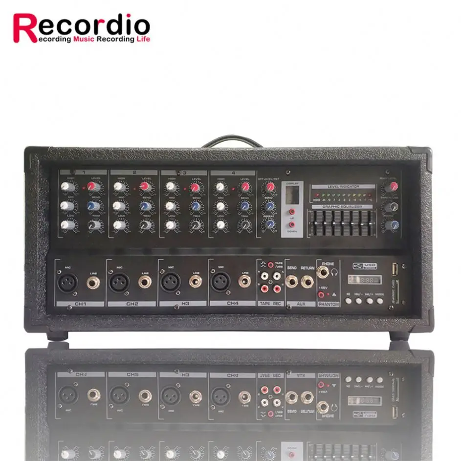 

GAX-EB4 Multifunctional Professional Sound Audio Power Mixer Made In China