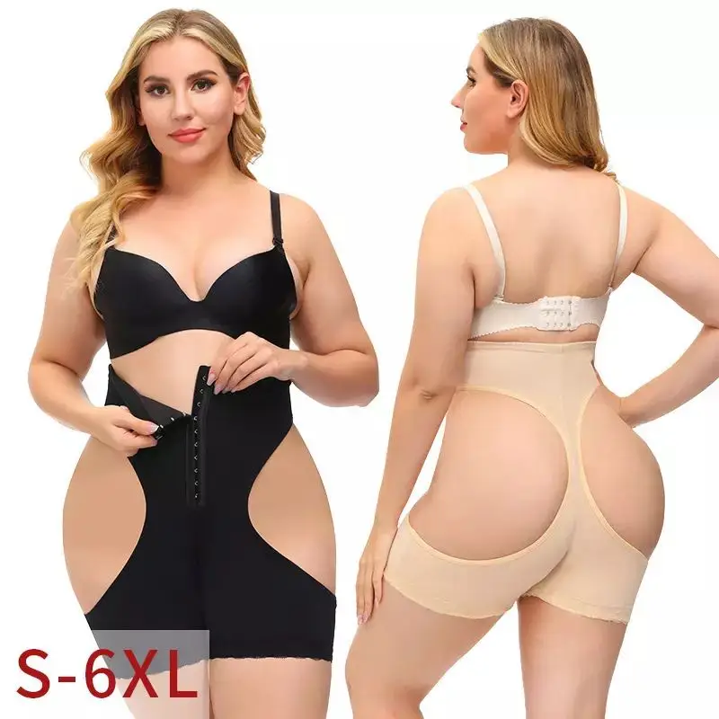 

Butt Lifter Shapers Body Shaper Push Up Girdle Hip Waist Cincher Tummy Control Panties with Hook Sexy Thong Shapewear