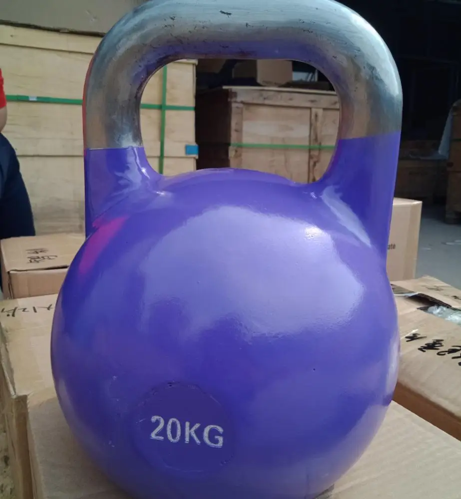 

Rizhao manufacturer steel competition fitness kettlebell