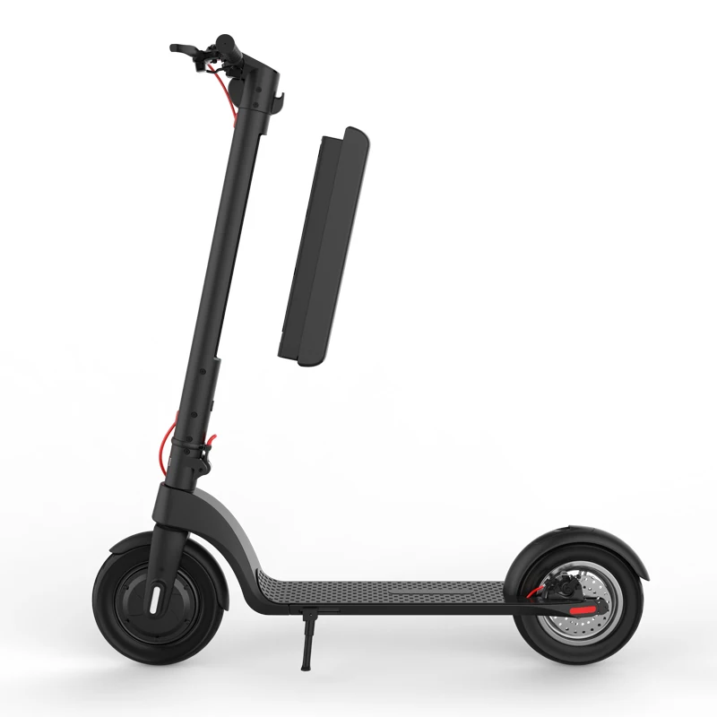 

X8 350W 36V 10AH Detachable Battery Folding Electric Scooter 10 Inch Foldable Manual Electric Scooters Adult, Black