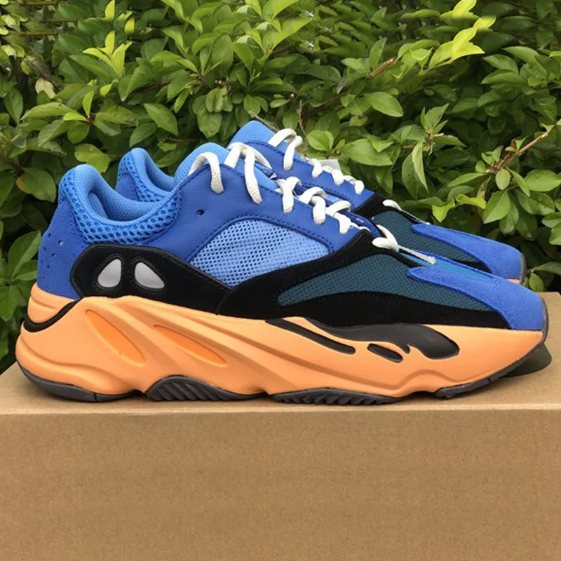 

2021 New Arrivals Original Quality 1:1 Yeezy 700 Blue Fashion Sneakers Top Brand Casual Shoes At Low Prices Men Women Shoes