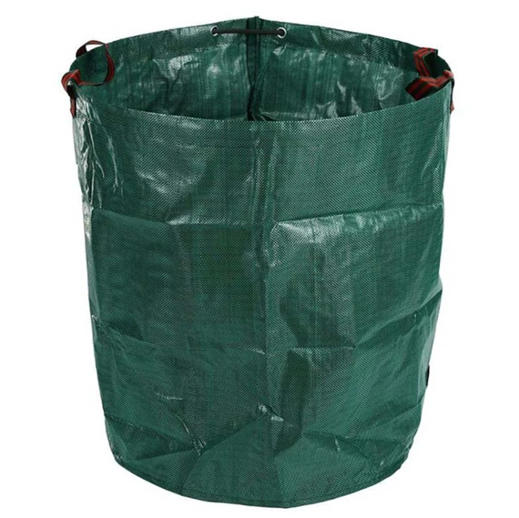 

PoP up Garden Waste Bag,Collapsible bucket folding garden leaf container For Sale