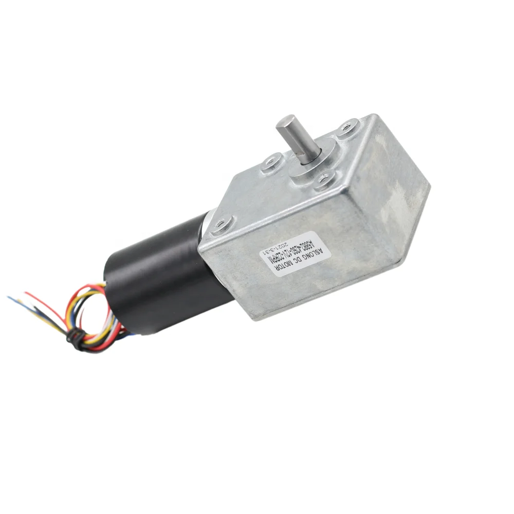 

A5882-4260 High speed Long Life Mini DC Brushless Worm Gear Motor 24v 8000Rpm dc motor with High Torque worm gear reducer