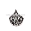 Skull Head in Devil Mouth Ring Steel Shark Tooth Skull Hell Demon Mouth Goth Emo Punk Ring