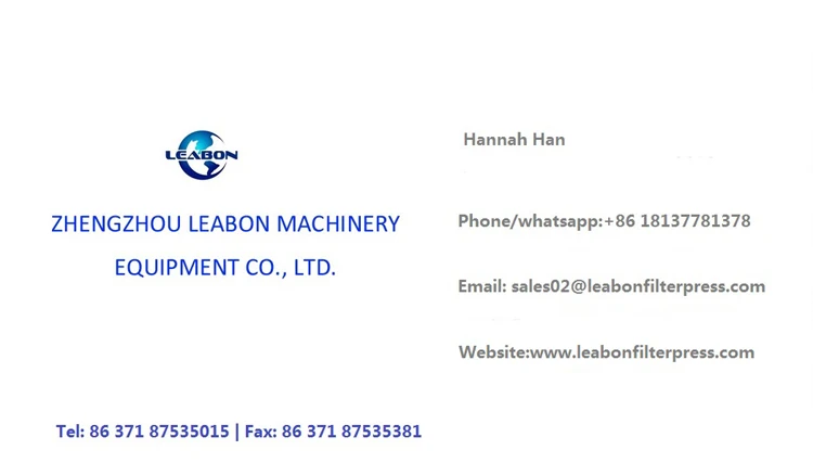 filter press card
